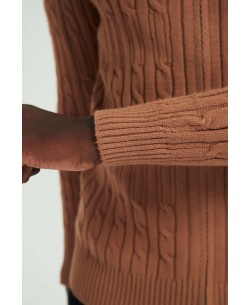 YE-6855-115 Knitted camel jumper