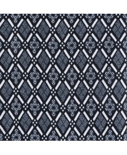 1506232-16 Navy blue shirt POKER prints comfort fit