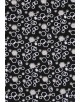 1506365-13 Chemisette noire motifs LUCIOLE coupe confort