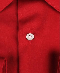 ENZO-032-2 Red slim fit cotton shirt