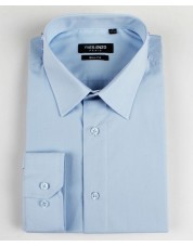 SLIM1009-78 blue shirt slim fit