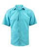 BIG-7301-5 Chemisette bleu turquoise grande taille XL au 5XL