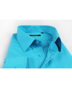 BIG-7001-5 Turquoise shirt XL to 5XL