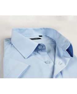7301-78 Chemisette bleu ciel 2XL au 5XL