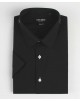 SLIM5301-10 Black sleeveless shirt slim fit