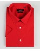 SLIM5301-22 Chemisette rouge slim fit