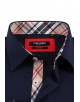 1506234-4 Chemise marine carreaux TARTAN coupe confort