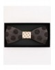 BT-131 Noeud papillon en bois avec pochette