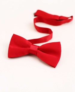 NP-604 Bow tie in chinese red premium