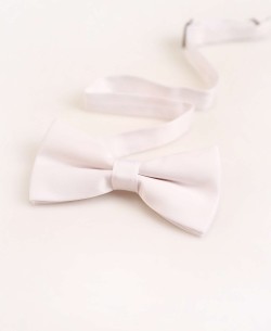 NP-606 White bow tie premium