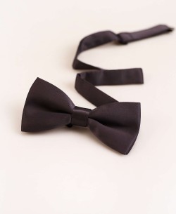NP-611 Bow tie in dark grey premium
