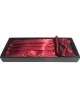 05002 Coffret cérémonie: Noeud papillon, ceinture smoking & pochette - Rouge