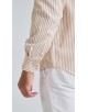 1506244-5 Chemise à rayures coupe confort - Beige
