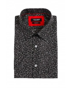 1506366-17 Black SHONDE prints sleeveless shirt comfort fit