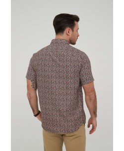 1506366-04 PAISLEY prints sleeveless shirt comfort fit
