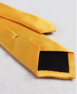 CRHQ-14 Yellow satin tie