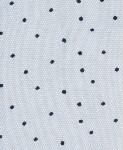 KIDS-905-5 Chemise bleu ciel piqué motifs - 6 à 16 ans