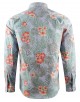 ENZO202-4 Chemise STRETCH motifs BLOSSOM coupe confort