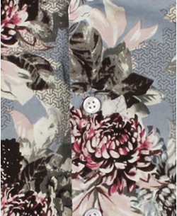 KIDS-302-5 Kids sleeveless STRETCH shirt FOREST prints