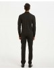 YE-6740-3 Shawl neck black  jumper