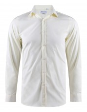 ENZO-043-15 Ivory STRETCH shirt slim fit
