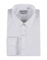 ENZO-043-9 White STRETCH shirt slim fit