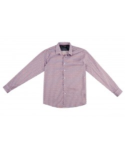 KIDS-301-3 Kids STRETCH shirt DOTS prints