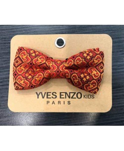 NP-877 Orange bow tie LILY prints for kids