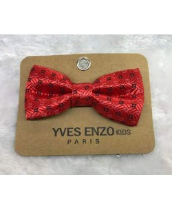 NP-885 Red bow tie PLAZA prints for kids