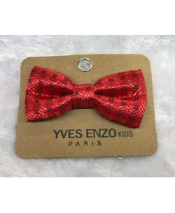 NP-885 Red bow tie PLAZA prints for kids