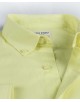 VOIL-C-4 Chemise jaune en voile de coton