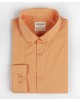 VOIL-C-7 Chemise orange en voile de coton