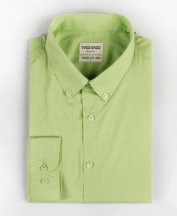 VOIL-C-8 Green cotton veil shirt