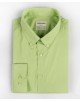 VOIL-C-8 Chemise verte en voile de coton