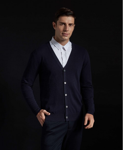 YE-6744-63 Cardigan navy blue