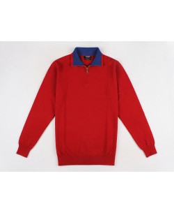 GT38-71 Pull rouge col camionneur 2XL au 5XL