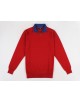 GT38-71 Pull rouge col camionneur 2XL au 5XL