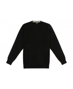 GT45-68 "V" neck black 2XL to 5XL jumper