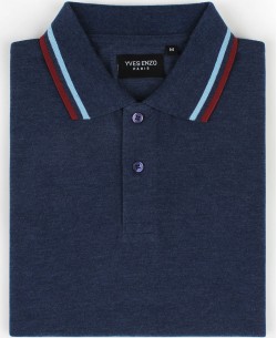 YE-8842-13 Twin tipped polo in dark blue vintage