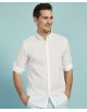VOIL-C-1 Chemise blanche en voile de coton