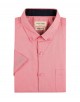 LIN-50-1 Pink linen sleeveles sshirt adjusted fit