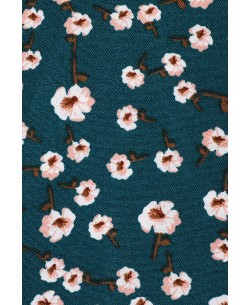 SLIM5037-03 Slim fit green shirt DAYDREAM prints