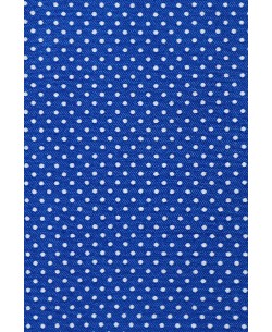 SLIM5359-9 Blue printed sleeveless shirt slim fit