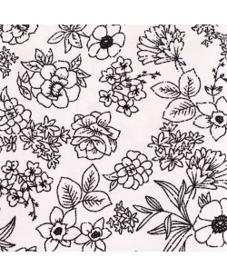 SLIM5043-13 Slim fit white shirt GLORY prints