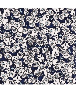 SLIM5043-08 Slim fit blue shirt GUERNA prints