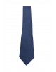 CRP-329 Cravate marine à motifs avec pochette - 7 cm