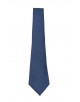 CRP-331 Cravate bleue à motifs avec pochette - 7 cm