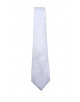 CRP-338 Cravate gris clair à motifs avec pochette - 7 cm