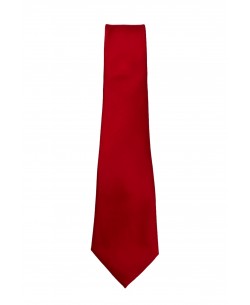 CRP-355 Dark red tie & handkerchief - 7cm