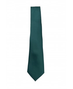 CRP-364 Dark green tie & handkerchief - 7cm